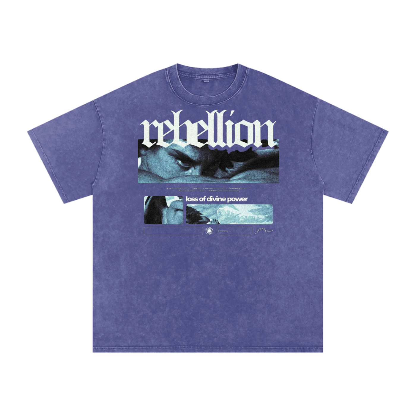 Rebellion T-shirt oversized