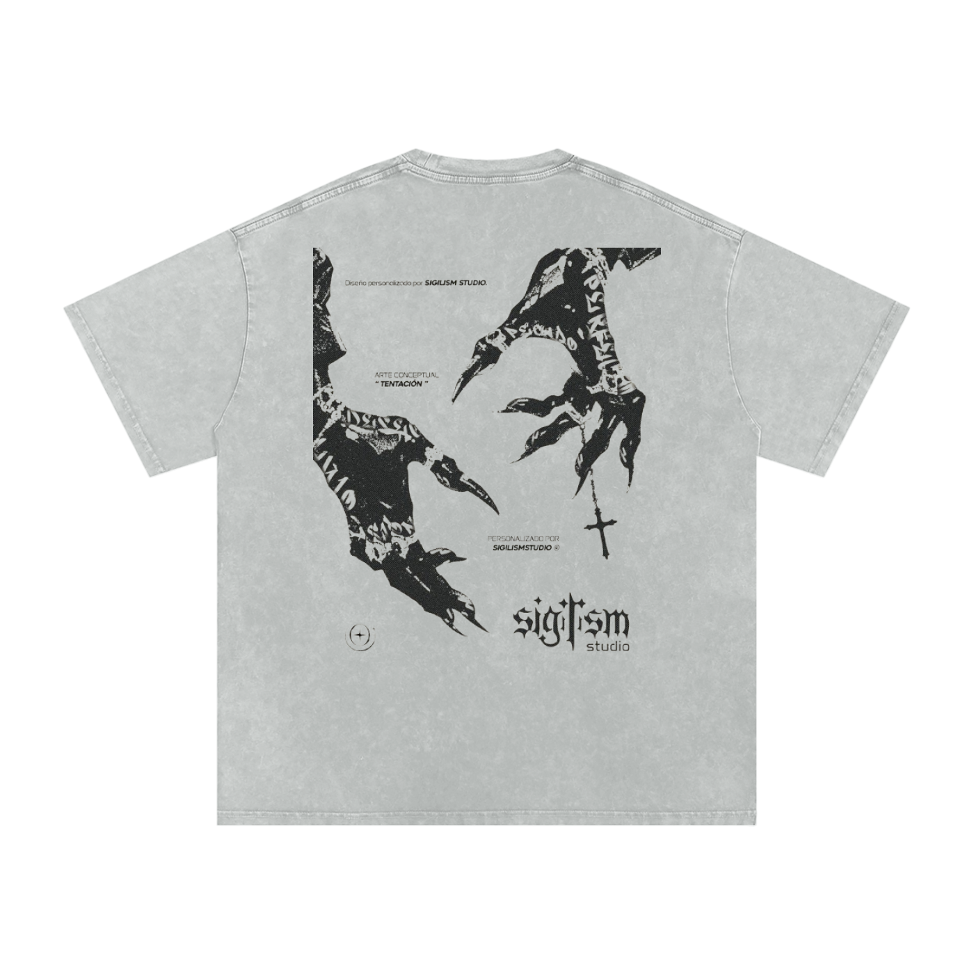 sigilism t-shirt oversized gym-cover-pump