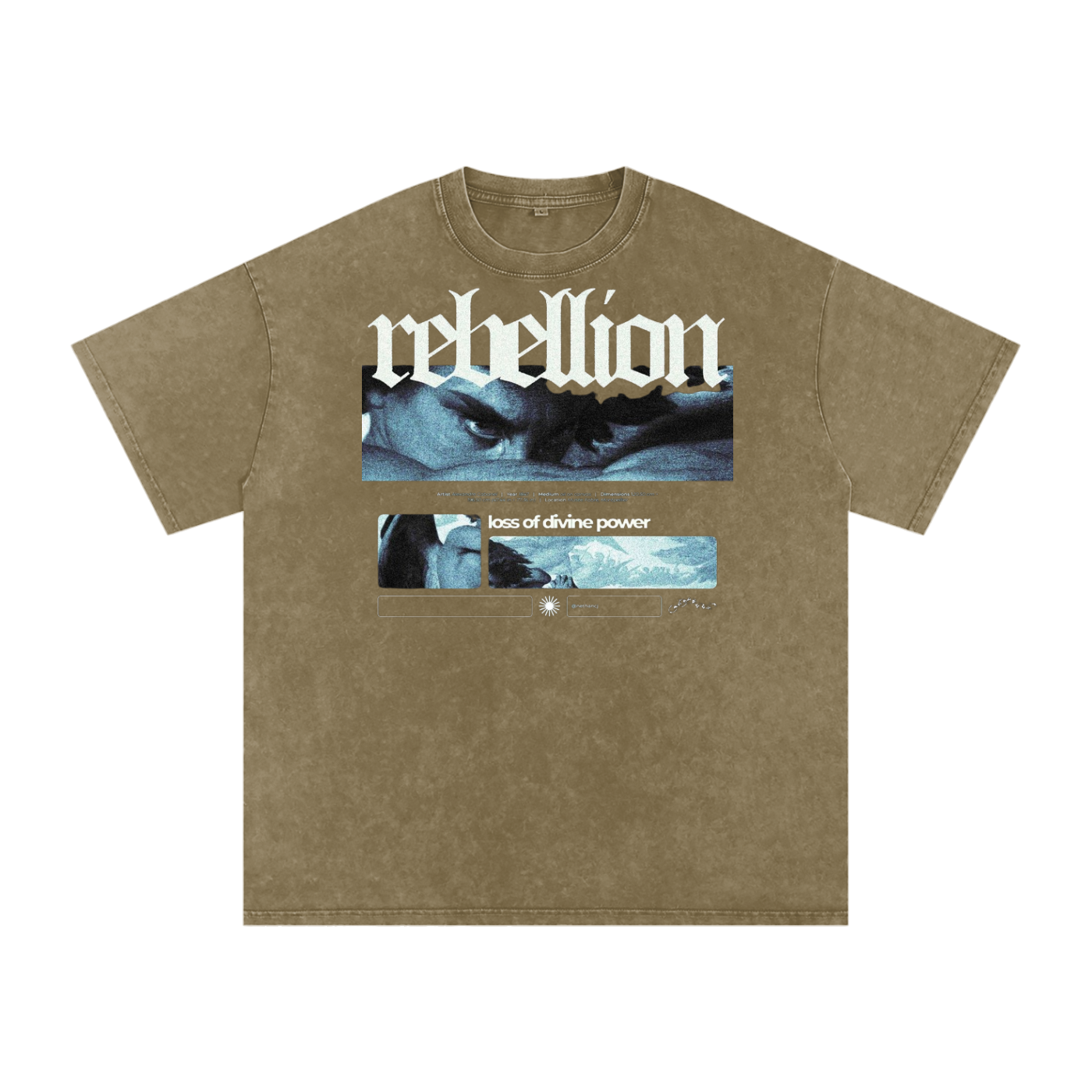 Rebellion T-shirt oversized