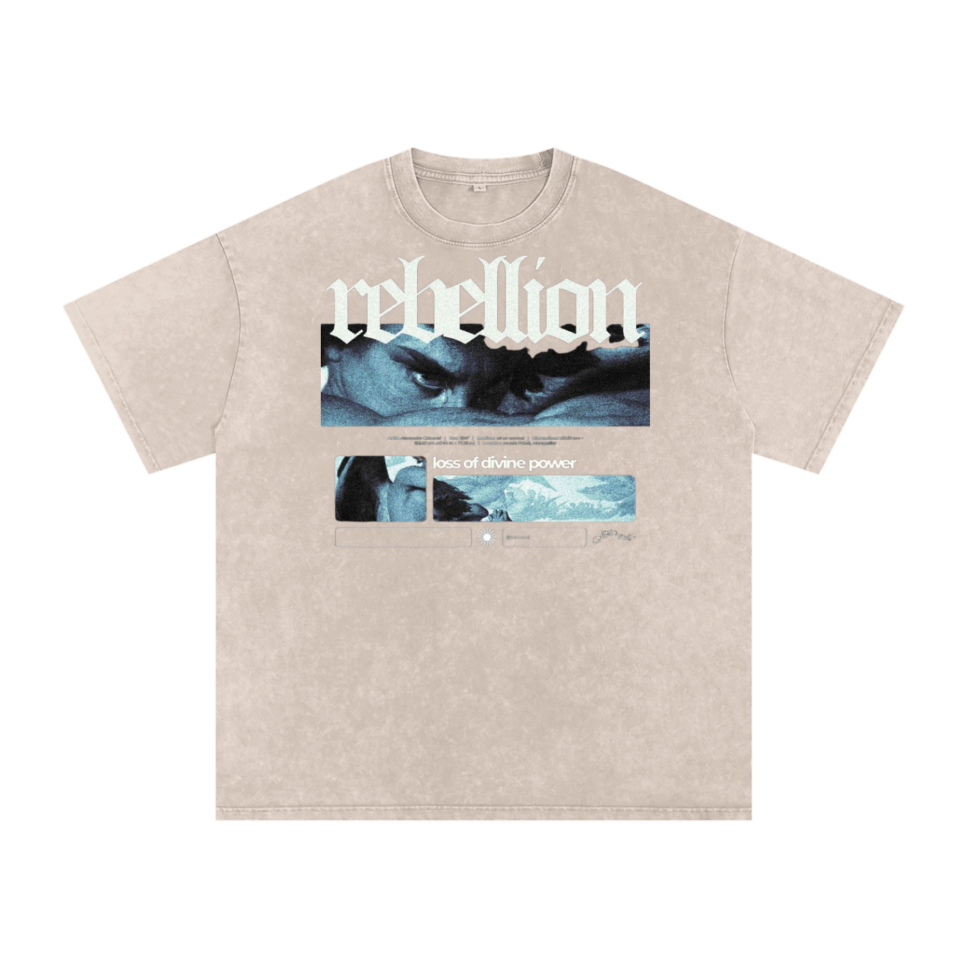 Rebellion T-shirt oversized