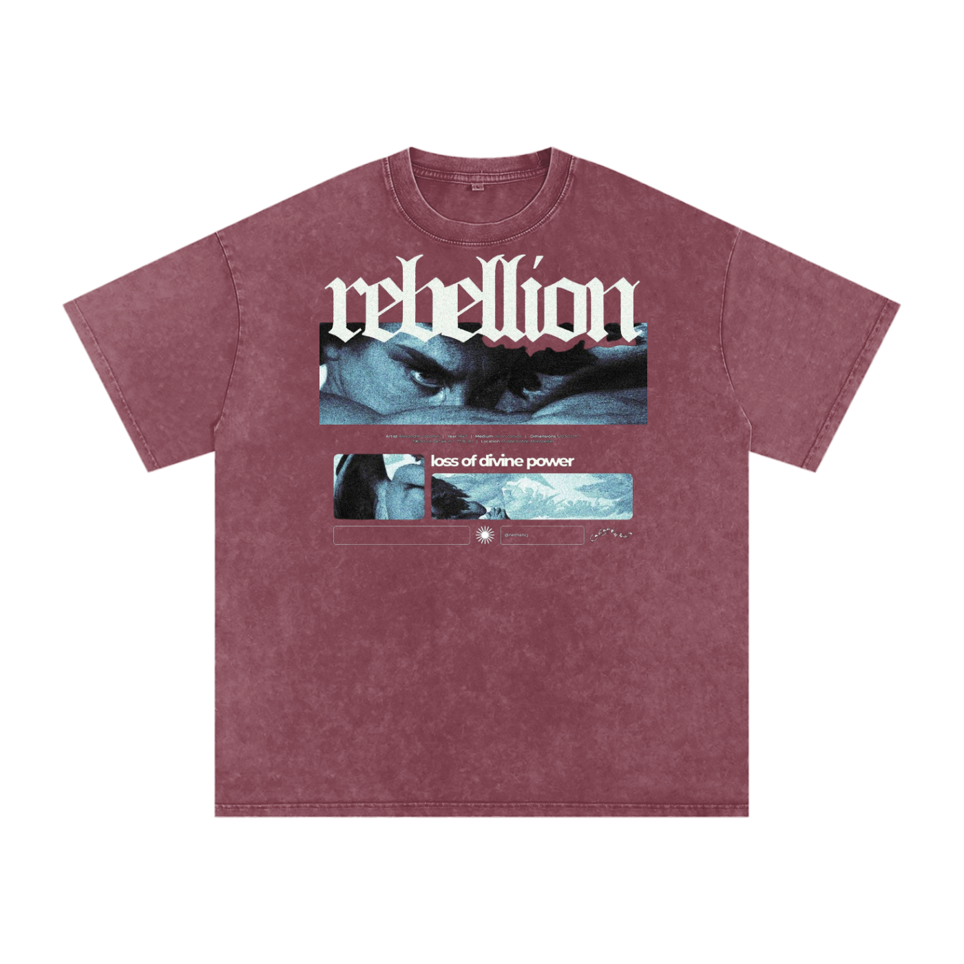 Rebellion T-shirt oversized