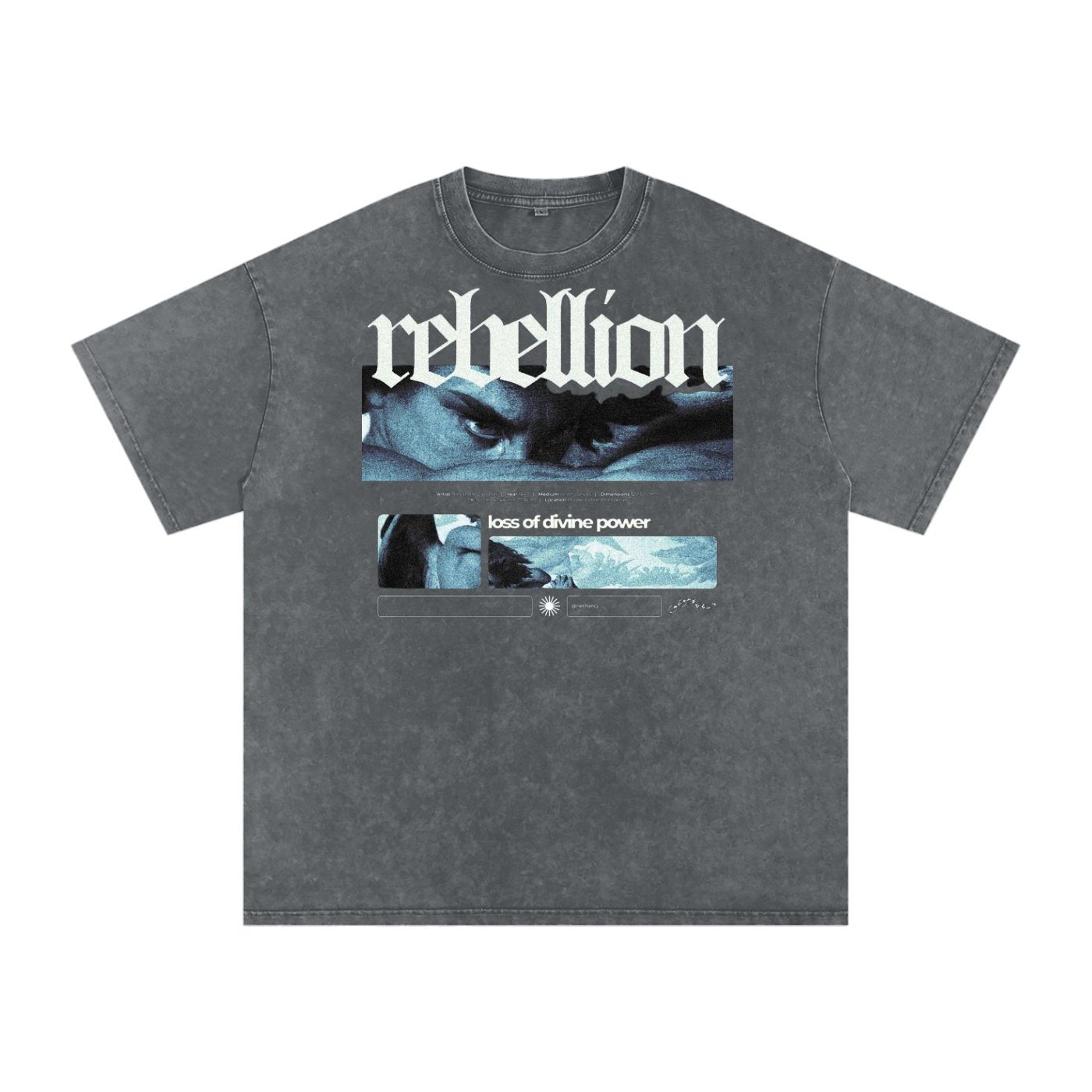 Rebellion T-shirt oversized