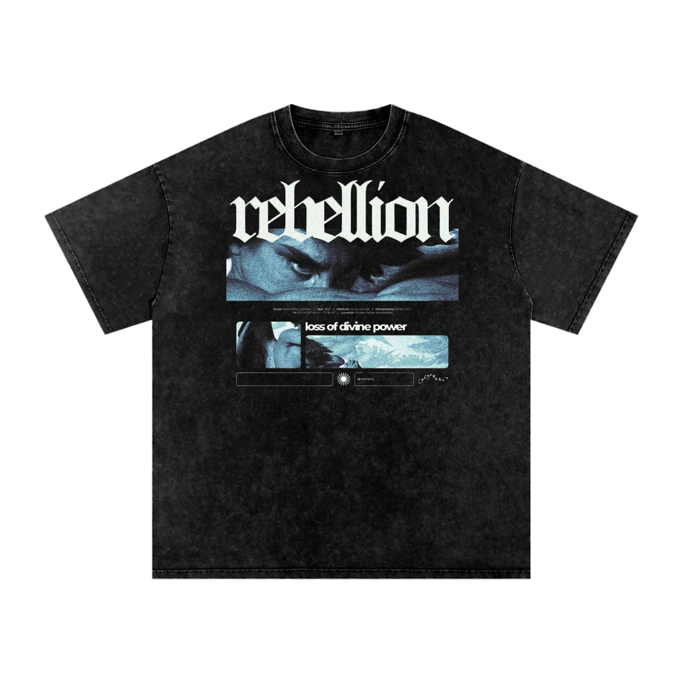 Rebellion T-shirt oversized