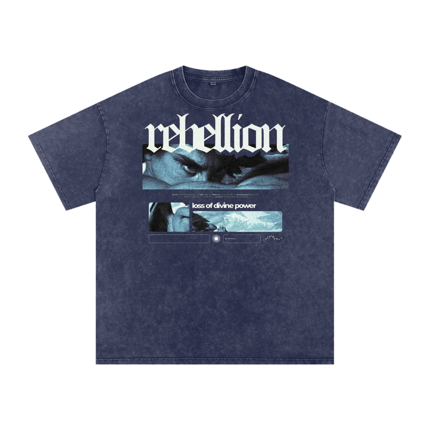 Rebellion T-shirt oversized