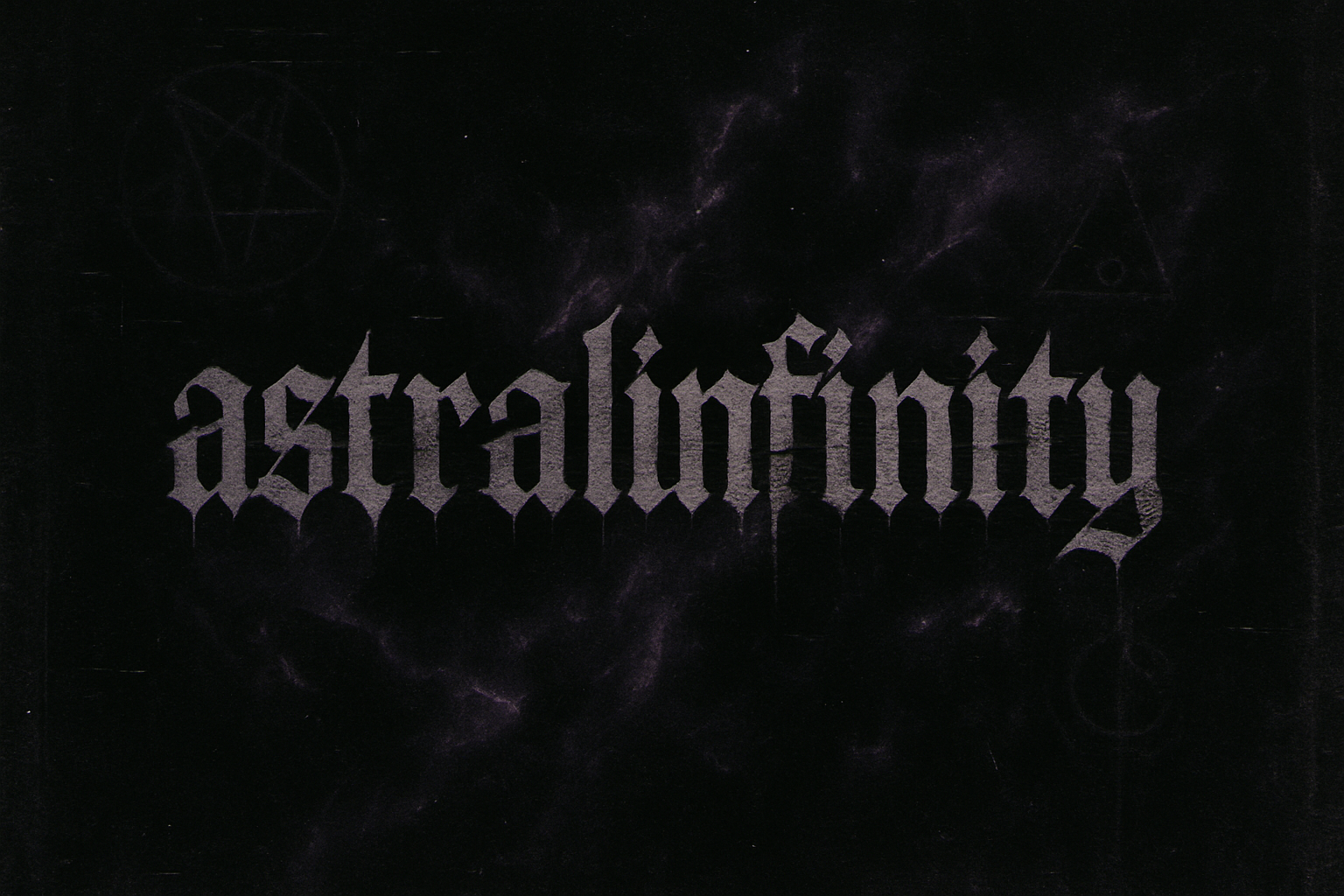 word astralinfinity darkcore text ong