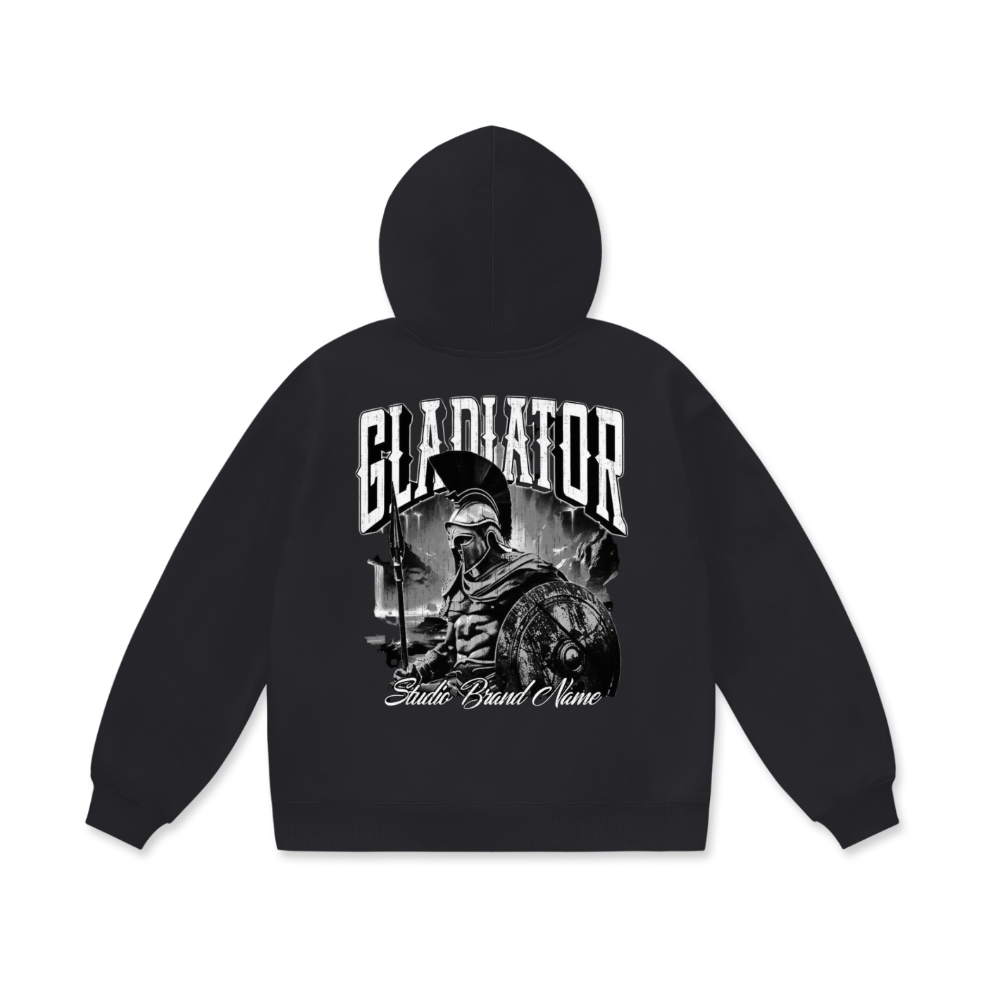 Gladiator hoodie oversized