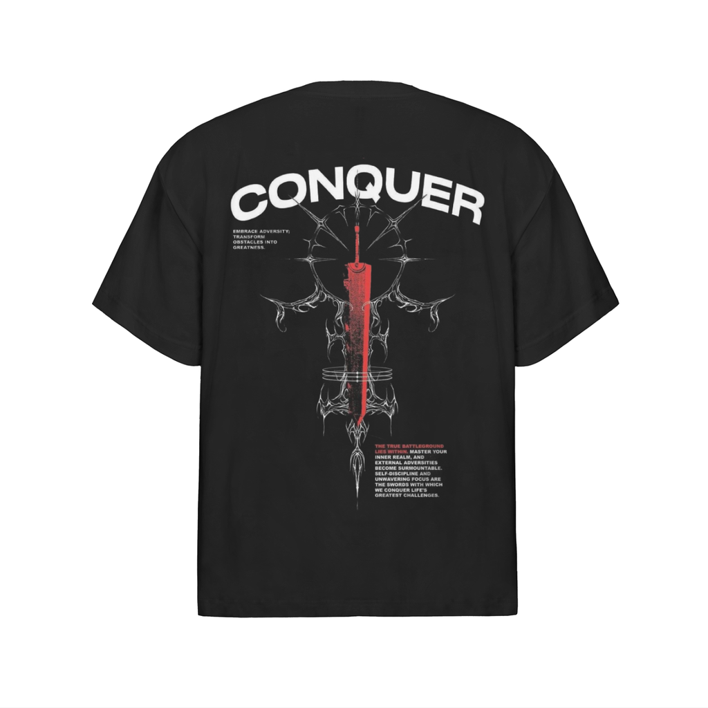 conquer oversized teeshirt